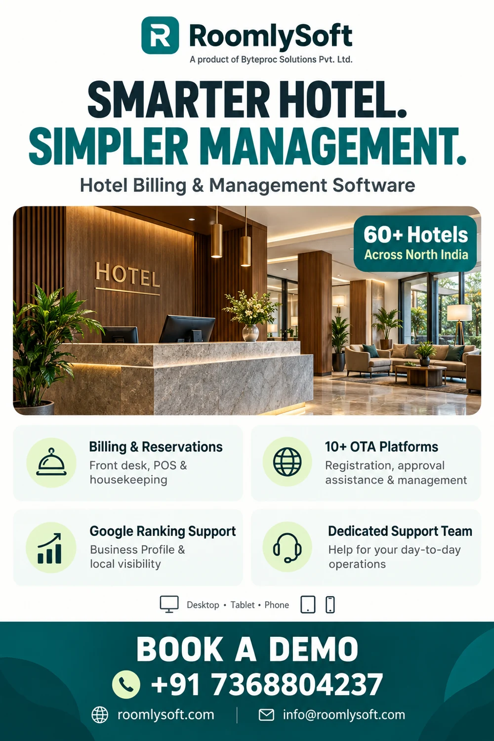 RoomlySoft service poster